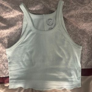 cropped tank top